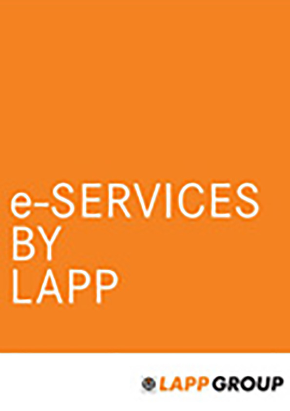 LAPP e-services Catalogue Cover