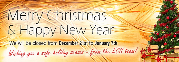 ECS Christmas Hours 2018-2019 Banner
