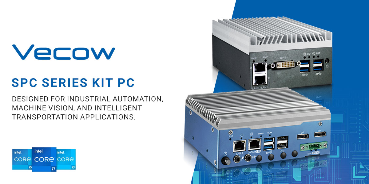 Introducing The Vecow SPC Series Ultra-Compact Fanless Embedded System Banner