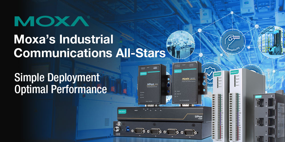 Simple Deployment, Optimal Performance for Enabling Industrial Connectivity with Moxa Banner