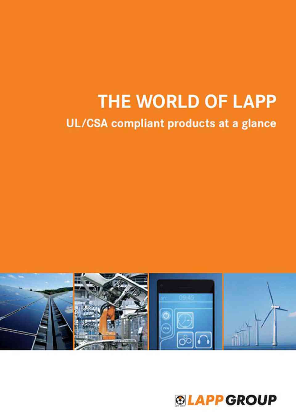 UL CSA Compliant Products At A Glance Catalogue Cover