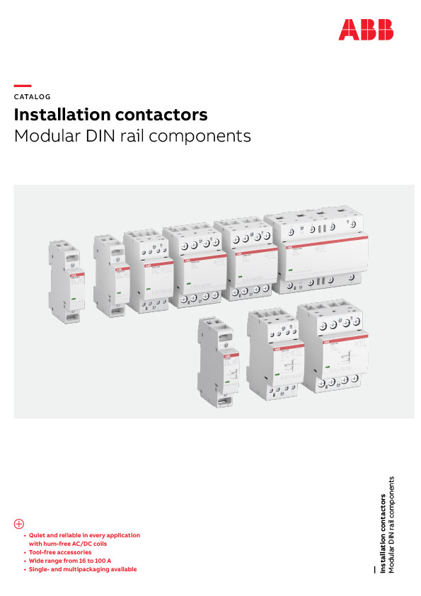 Abb installation contactors