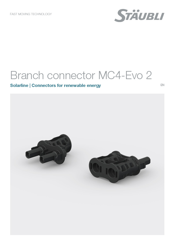 Branch connector mc4 evo 2