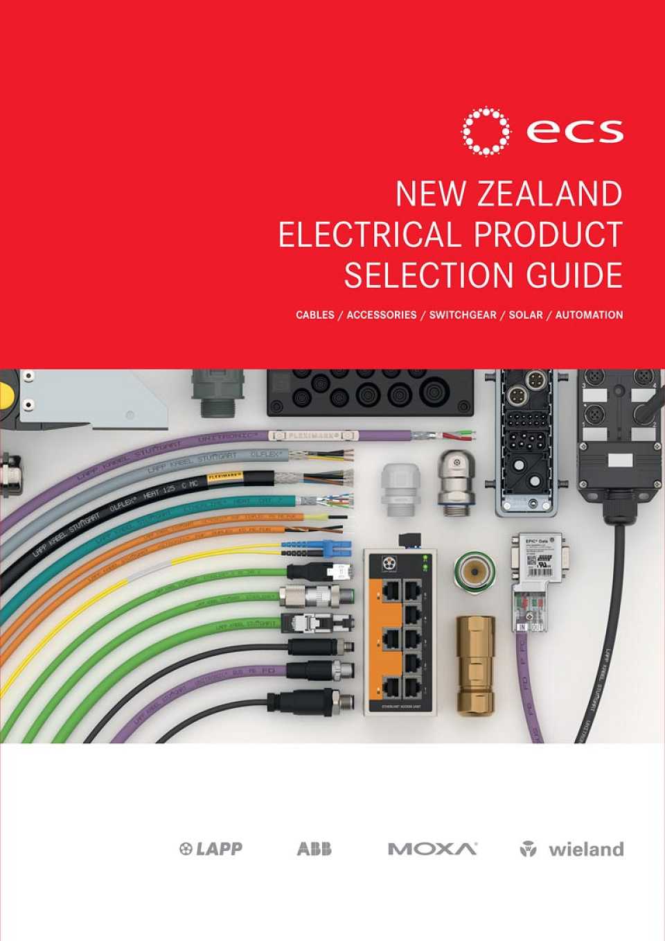 New Zealand Electrical Product Selection Guide Catalogue Cover