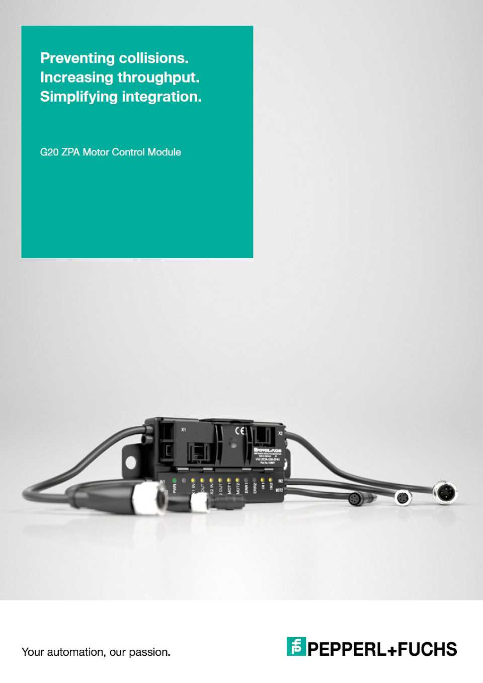 G20 ZPA Motor Control Module Catalogue Cover