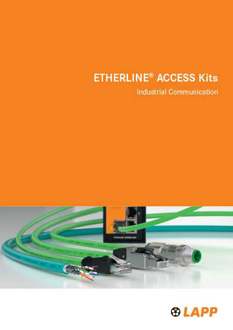 Cover of LAPP ETHERLINE Access Kits Industrial Communication