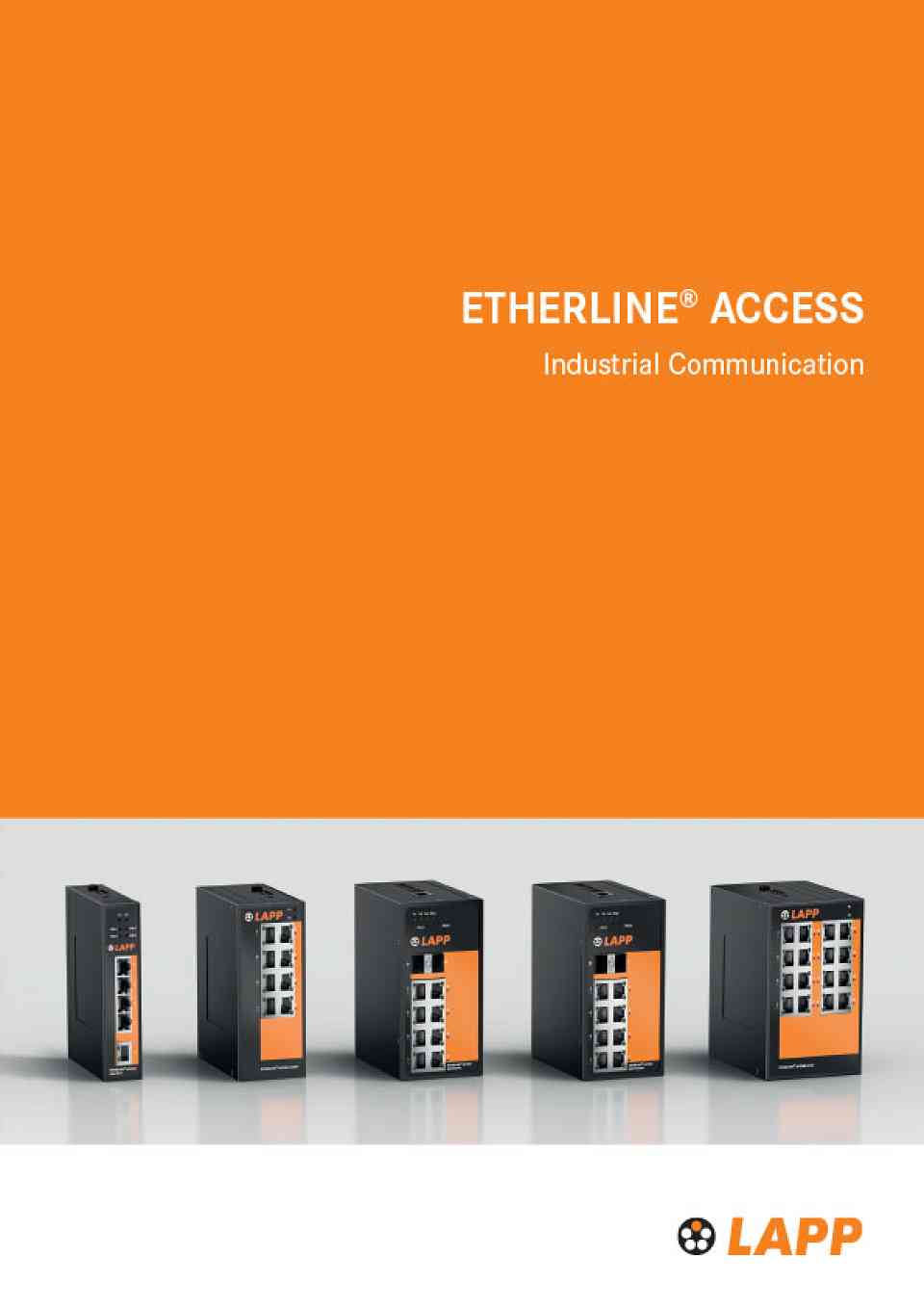 ETHERLINE Access Catalogue Cover