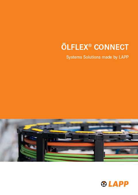 Cover of LAPP OLFLEX Connect Systems Solutions Made by LAPP