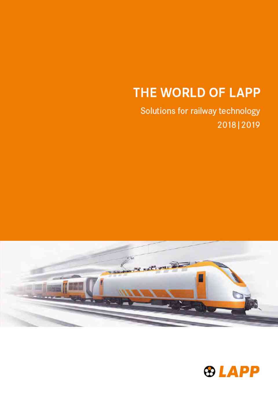 Solutions For Railway Technology Catalogue Cover