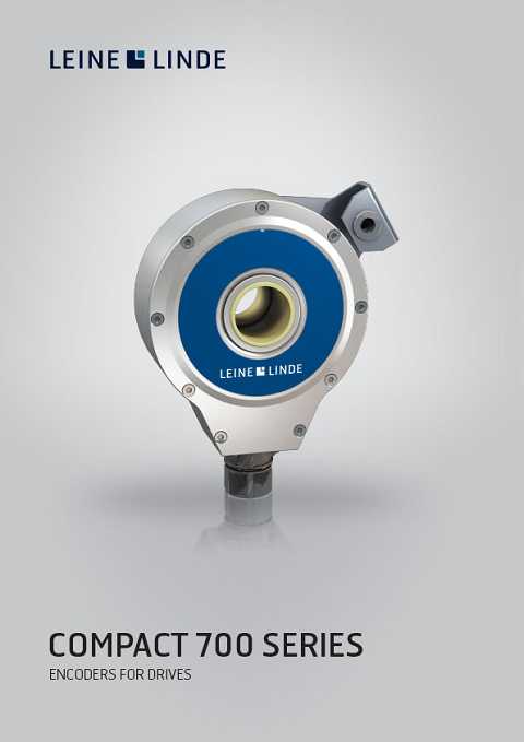Cover of Leine-Linde Compact 700 Series Encoders for Drives