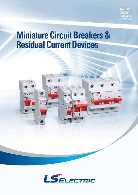 Cover of LSis Miniature Circuit Breakers & Residual Current Devices Top 100 Global Innovator for 10 Years