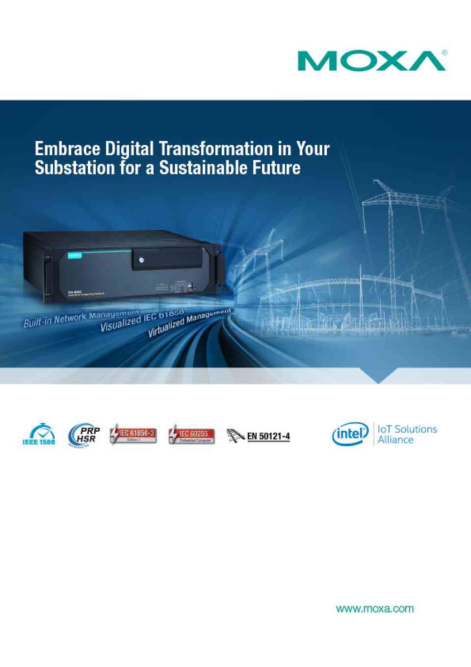 Embrace Digital Transformation in Your Substation for a Sustainable Future Catalogue Cover