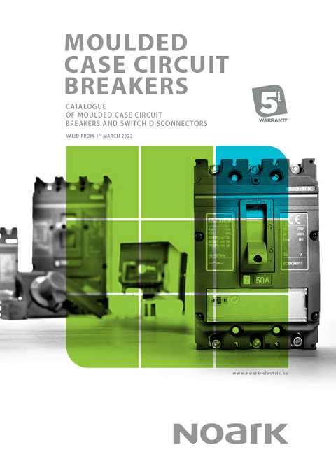 Cover of Noark Mould Case Circuit Breakers Moulded Case Circuit Breakers and Switch Disconnectors