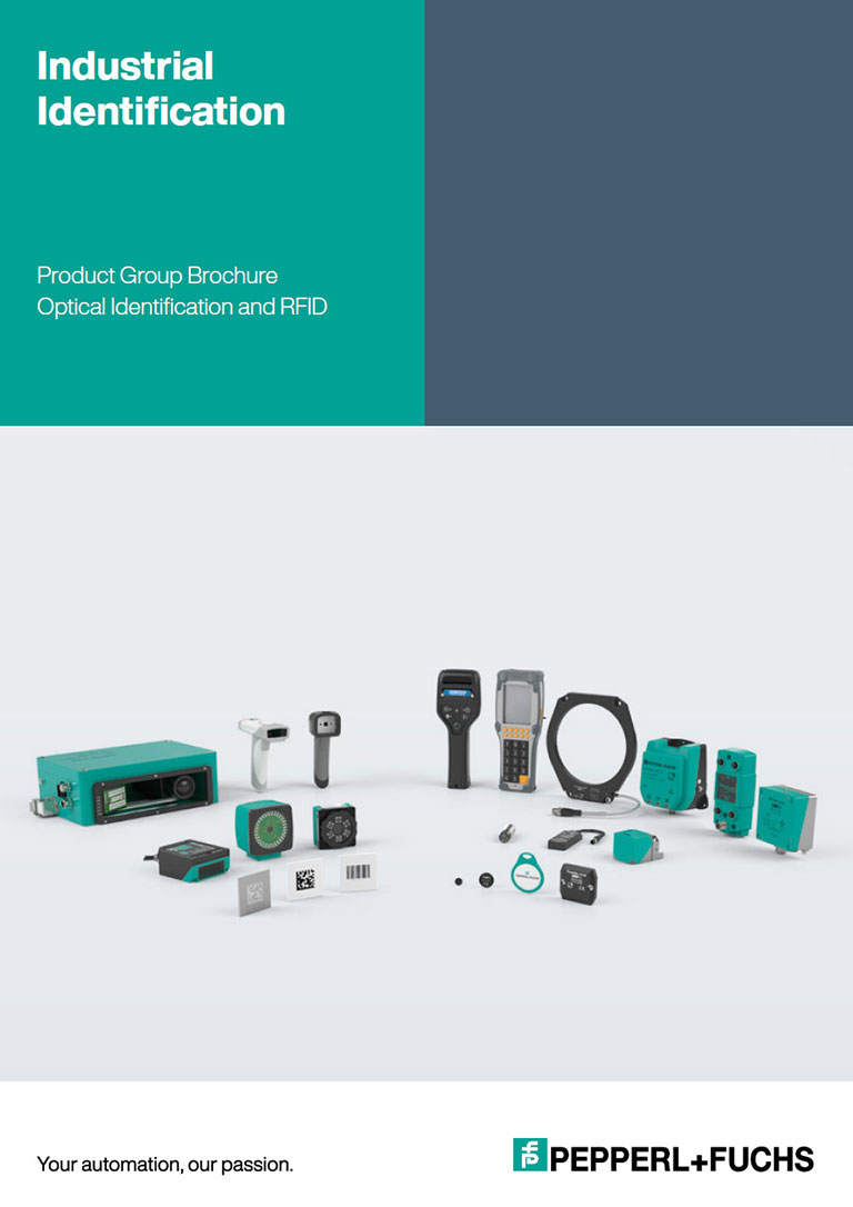 Optical Identification And RFID Product Group Brochure Cover