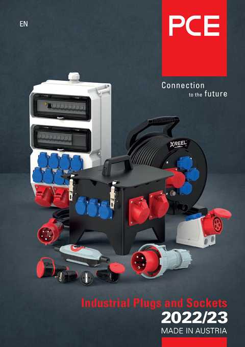 Cover of PCE Industrial Plugs and Sockets 2022-23
