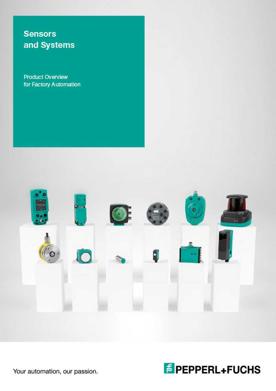 Sensors and Systems Catalogue Cover