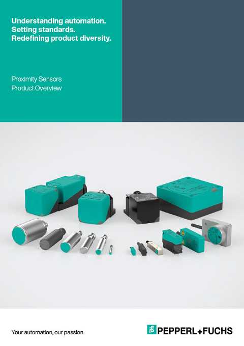 Cover of Pepperl+Fuchs Understanding Automation Product Overview Proximity Sensors