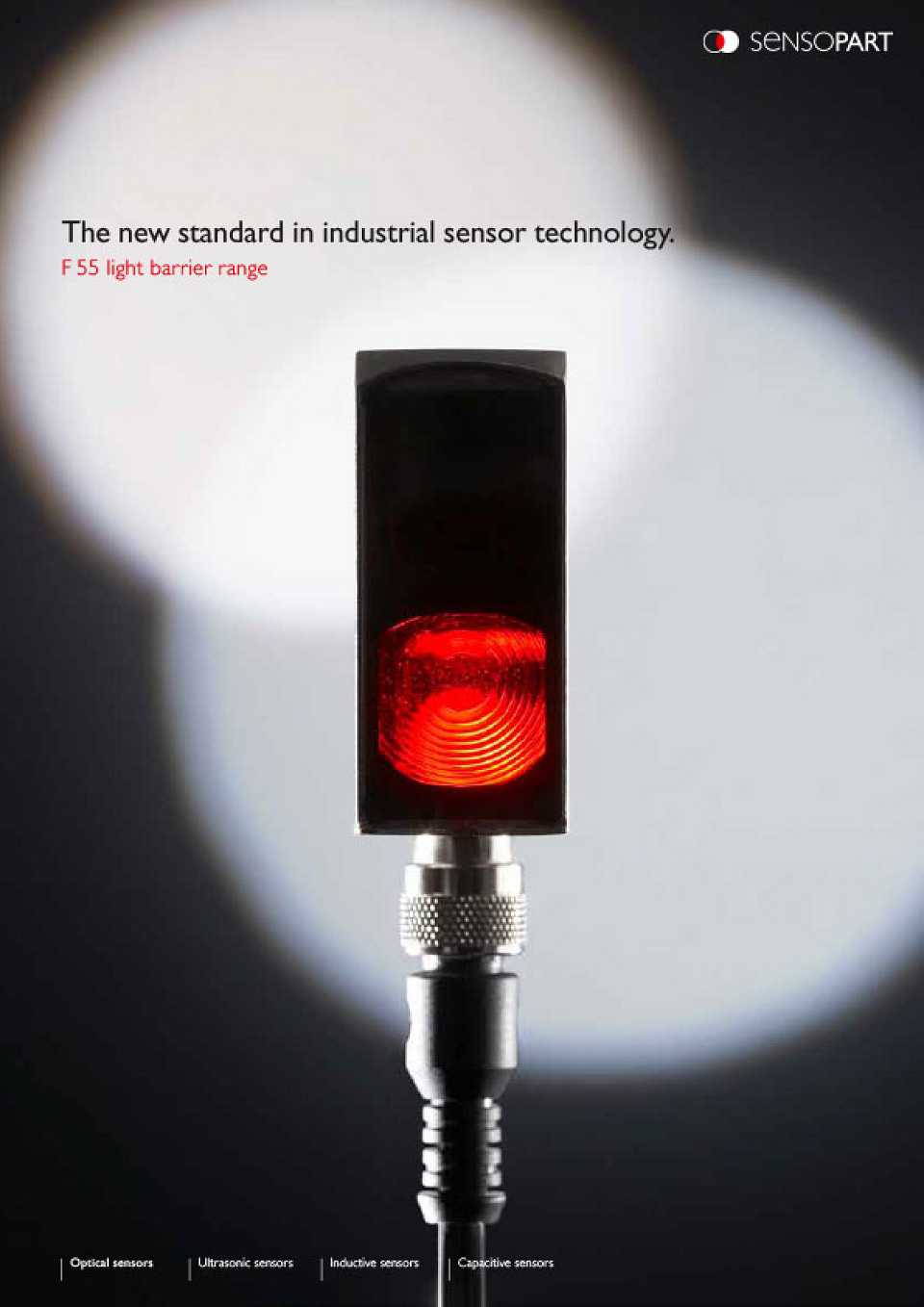The New Standard in Industrial Sensor Technology Catalogue Cover
