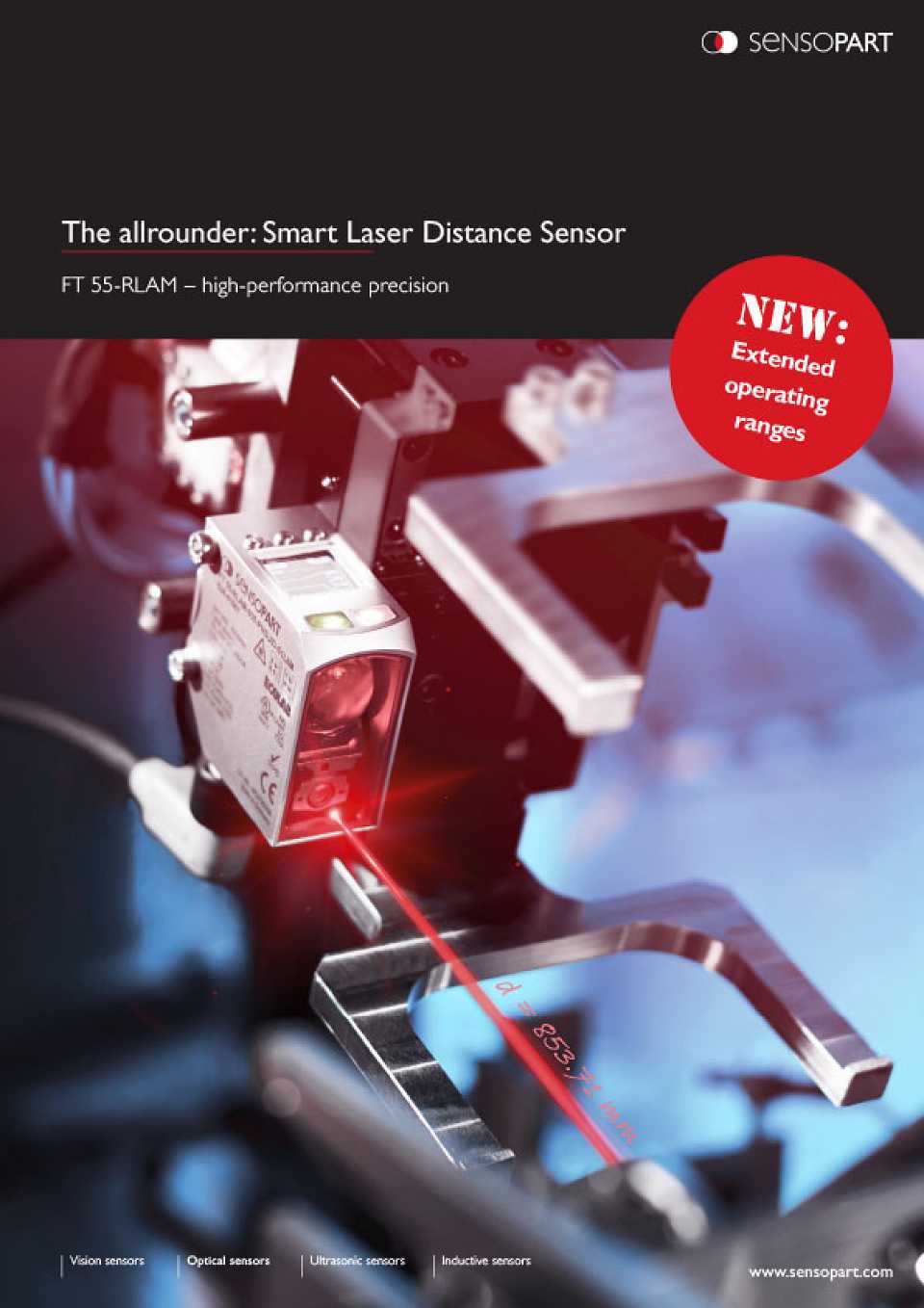 The Allrounder Smart Laster Distance Sensor Catalogue Cover