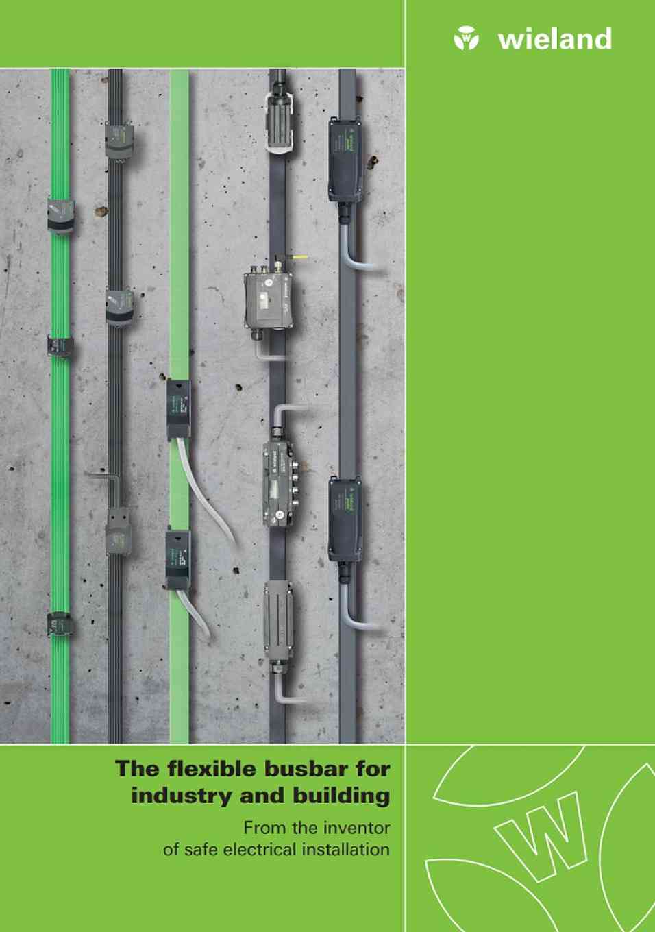 The flexible busbar Catalogue Cover