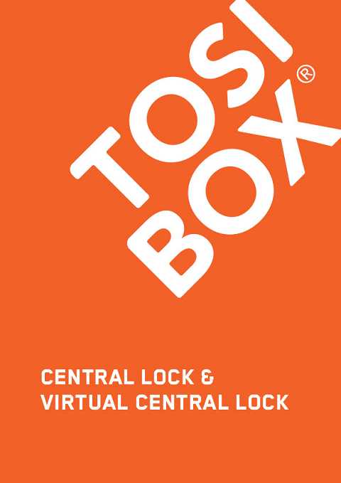 Cover of Tosibox Central Lock and Virtual Central Lock Plug and Go Conncetivity