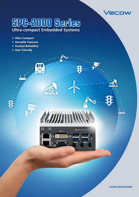 Cover of Vecow SPC-2000 Series Ultra-compact Embedded Systems
