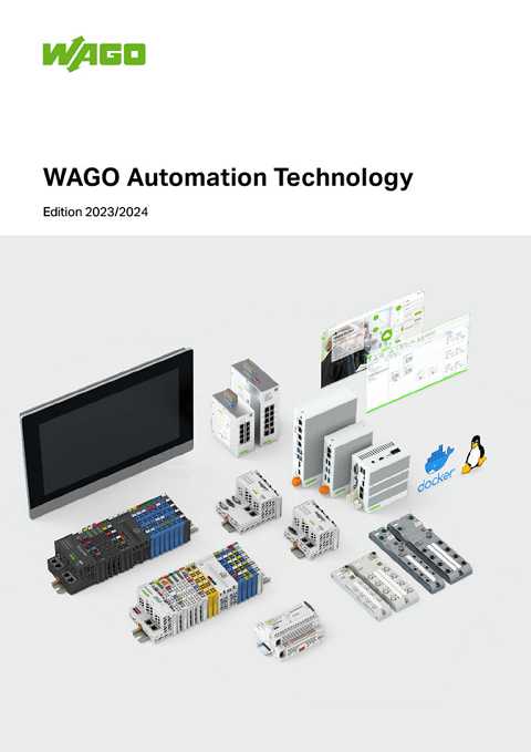 Cover of Wago Automation Technology Edition 2023/2024