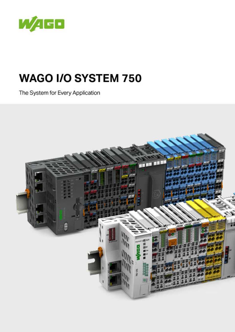 I/O System 750 Catalogue Cover