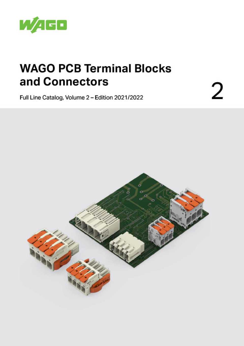 PCB Terminal Blocks and Connectors Catalogue Cover