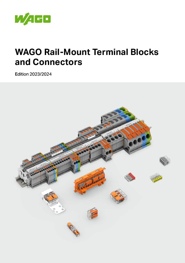 Wago Rail Mount Terminal Bloacks And Connectors