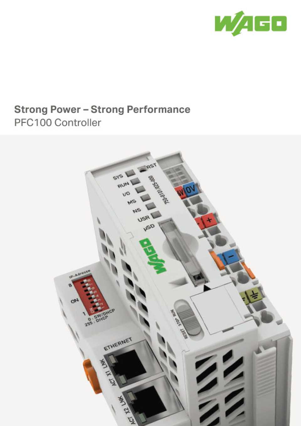 Strong Power - Strong Performance Catalogue Cover