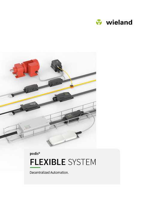 Cover of Wieland Flexible System Decentralized Automation