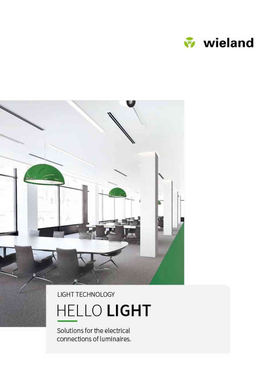 Hello Light Catalogue Cover