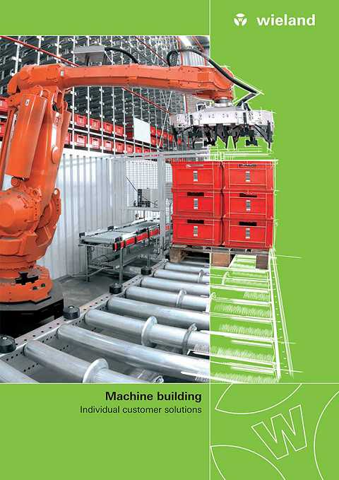 Cover of Wieland Machine Building Individual Customer Solutions 2017