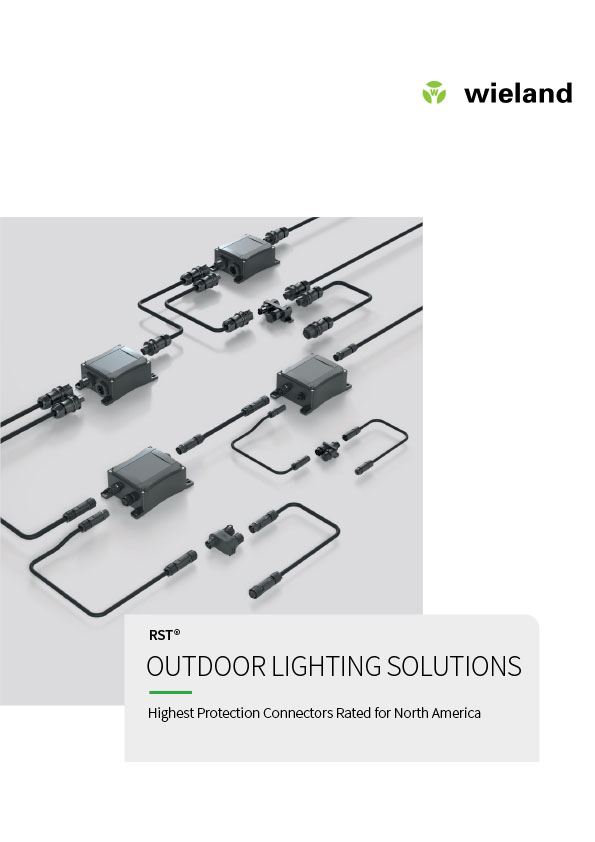 Wieland outdoor lighting solutions