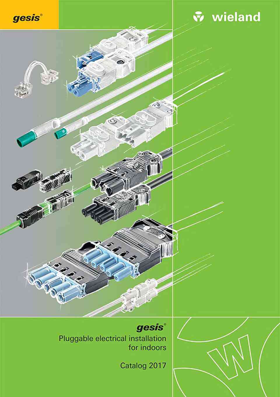 gesis® Pluggable Electrical Installation Catalogue Cover