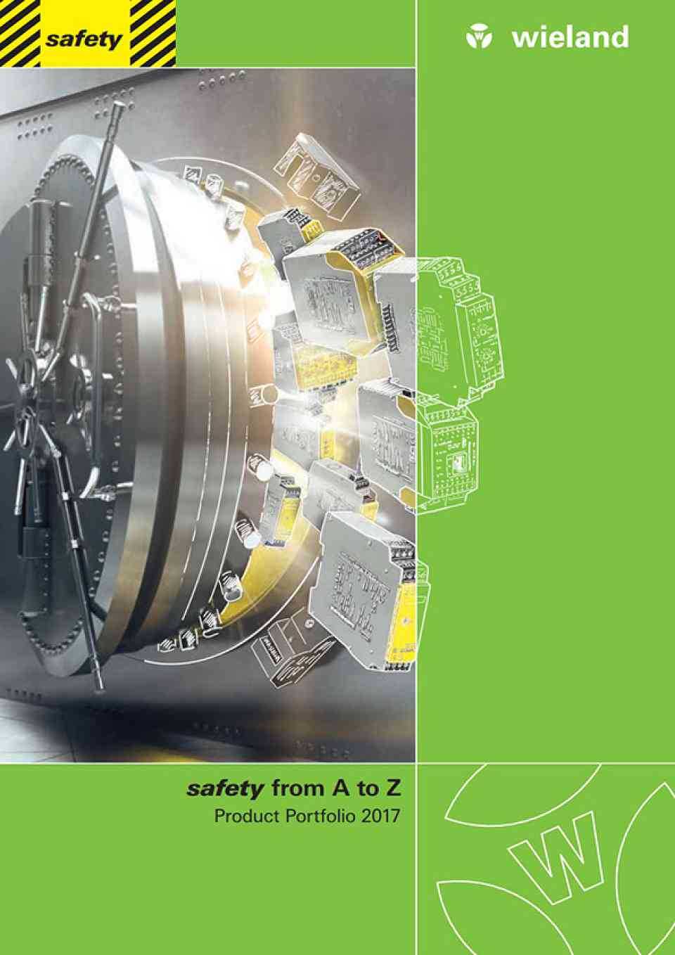 safety from A to Z Catalogue Cover