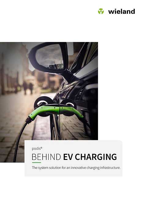 Cover of Wieland Behind EV Charging The system solution for an innovative charging infrastructure.