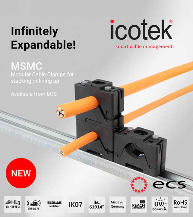 Icotek Strain relief cable clamp