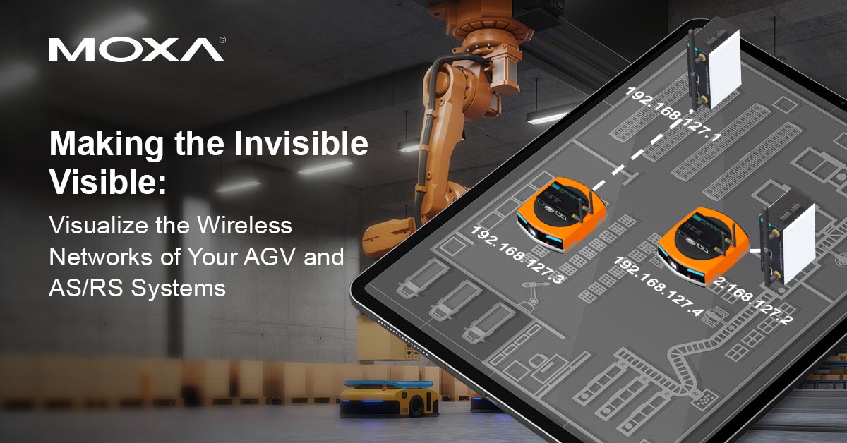 Making the Invisible Visible, AGV & AS/RS Systems Banner