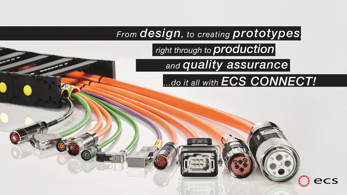 Everything Connected with ECS Connect Harnessing & Assembly Solutions Banner