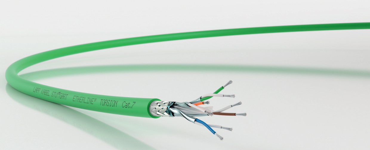 Industrial Ethernet Cat 7 Cables For Flexible Applications 