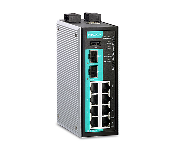 MOXA EDR-810 Series Industrial Multiport Secure Router