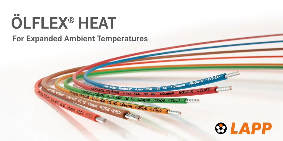 LAPP’s Heat-resistant Cables Keep Production Lines Moving Banner