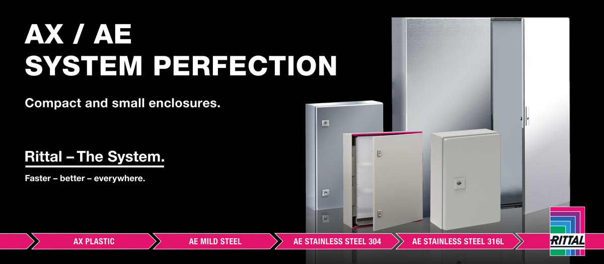 Rittal Enclosures Now Available from ECS Banner