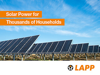Solar power for thousands of households