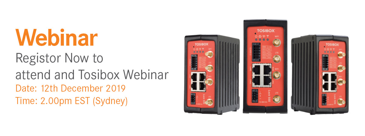TOSIBOX Webinar with LAPP Banner
