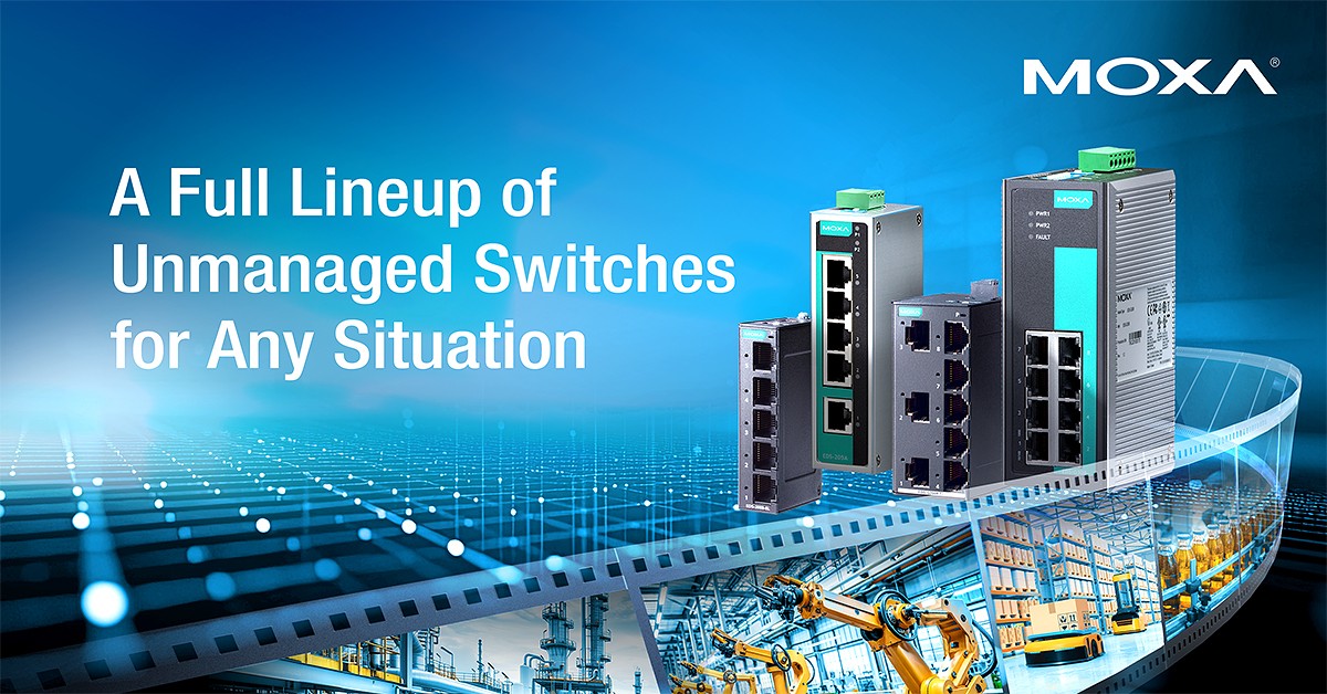 Moxa Unmanaged Switches: Reliable, Rugged, Ready for New Zealand Industry